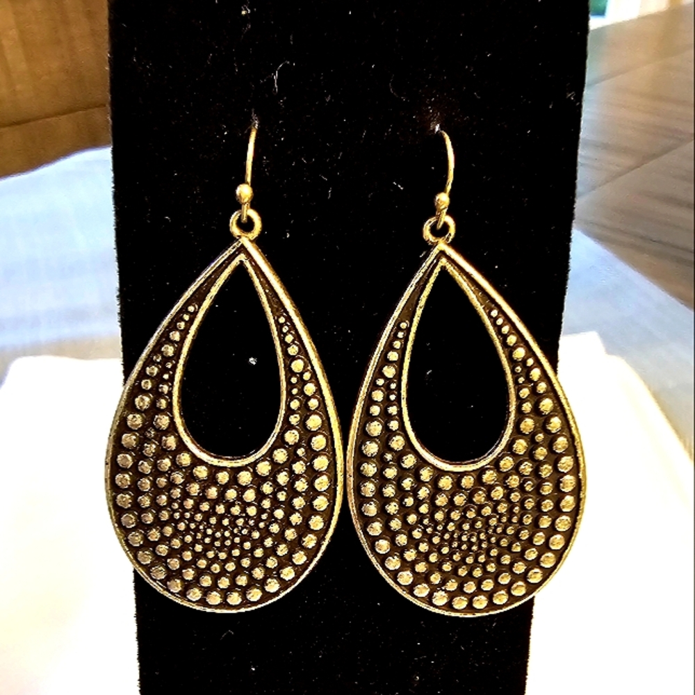 Beautiful Silver Dangle Earrings - image 1